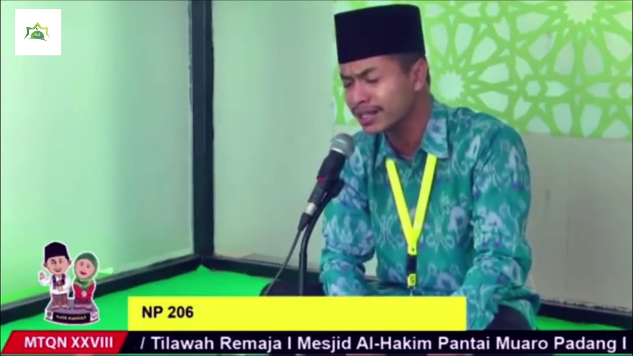 Muhammad Alwi Qori NTB II MTQ Nasional XXVIII 2020 Sumbar