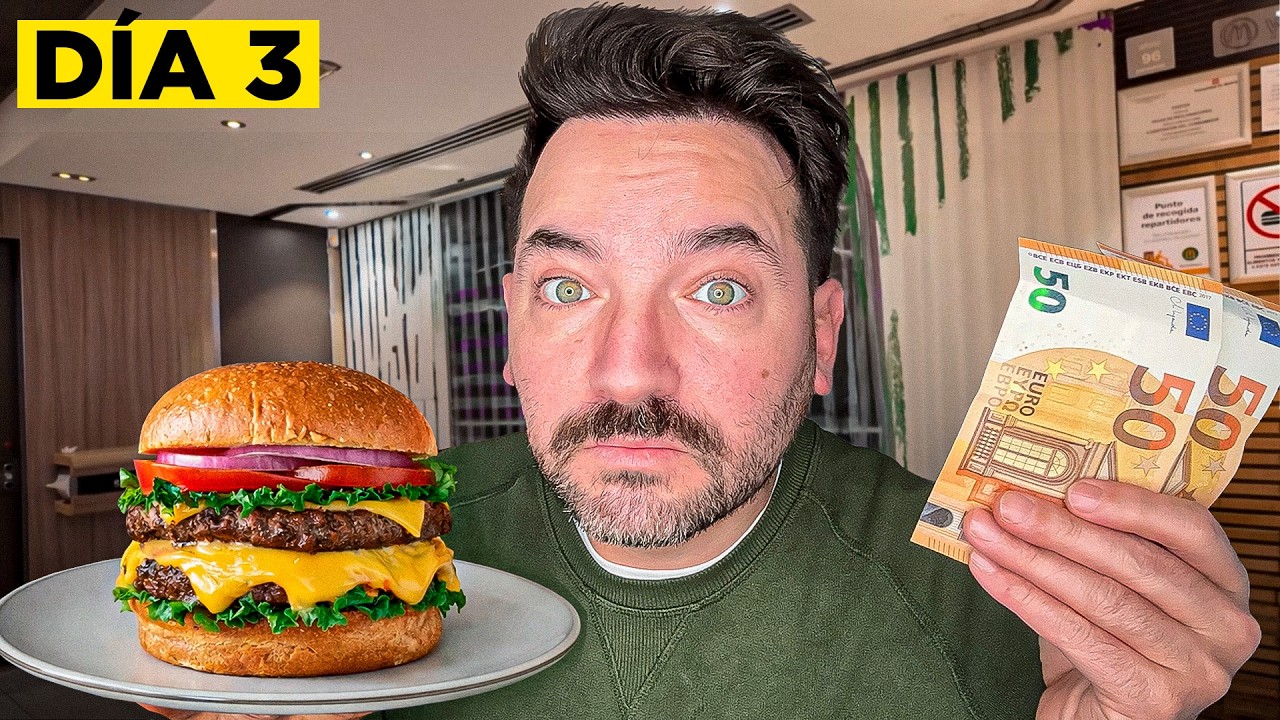 NO ALCANZA - Intent&eacute; comer fuera TODA la SEMANA con solo 100&euro; en MADRID
