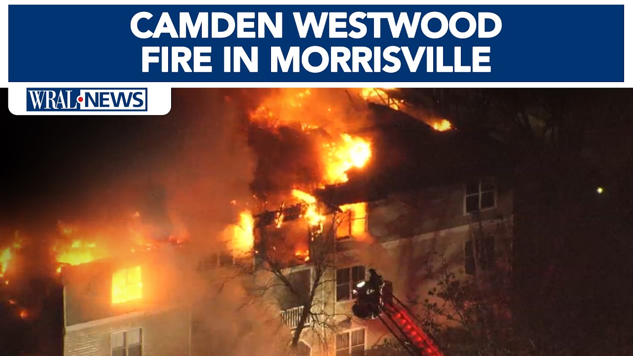 70 displaced by massive Morrisville apartment fire: 5 hurt, 1 hospitalized