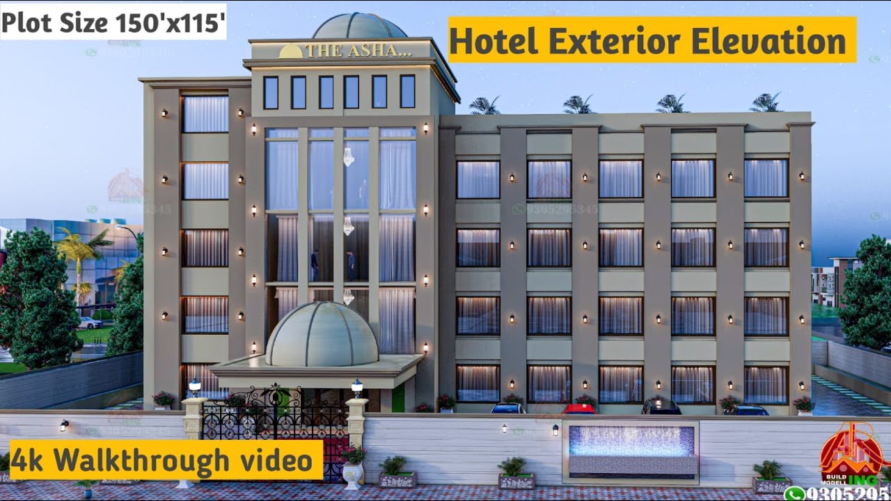 Hotel Elevation 4k Walkthrough video