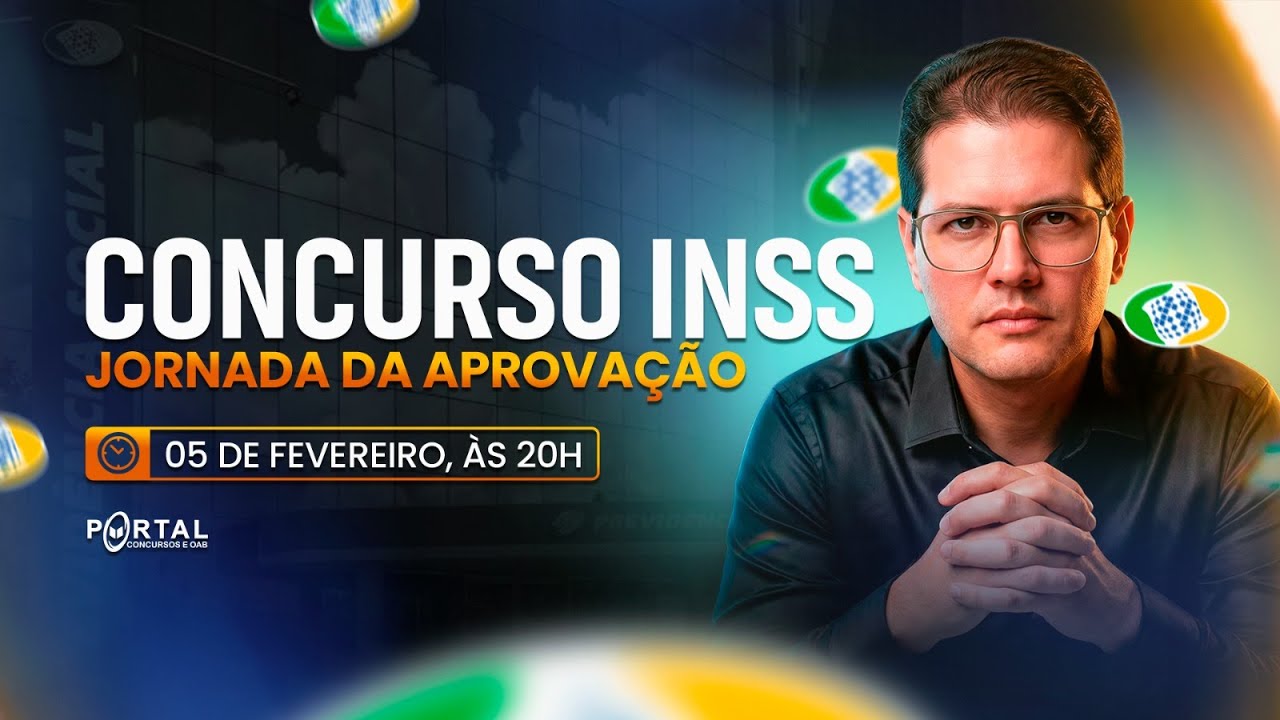 CONCURSO INSS – JORNADA DA APROVAÇÃO