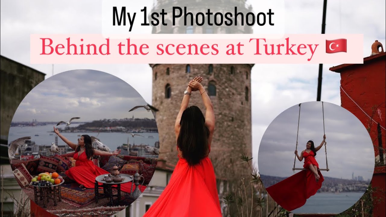 Behind the scenes at Istanbul “Turkey” | Nishu Shashwat vlog | Information about photography 🇹🇷