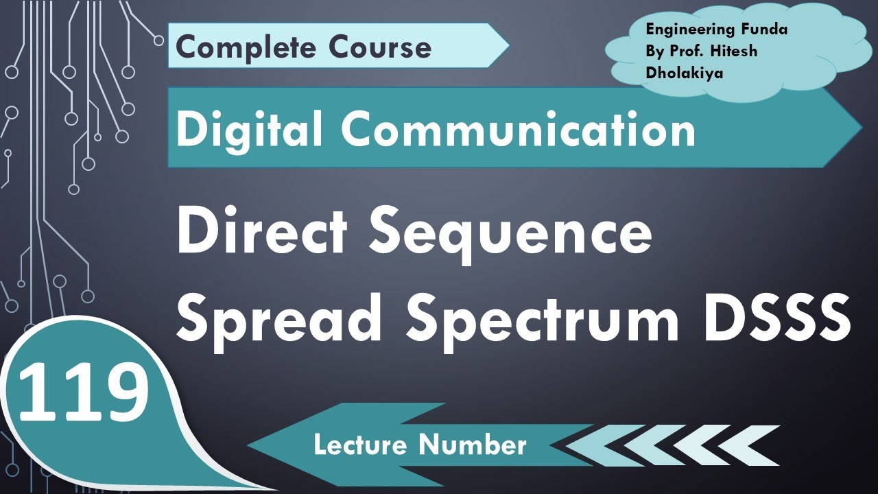 Direct Sequence Spread Spectrum DSSS (Basics, Block Diagram, Working, Waveforms & Applications)