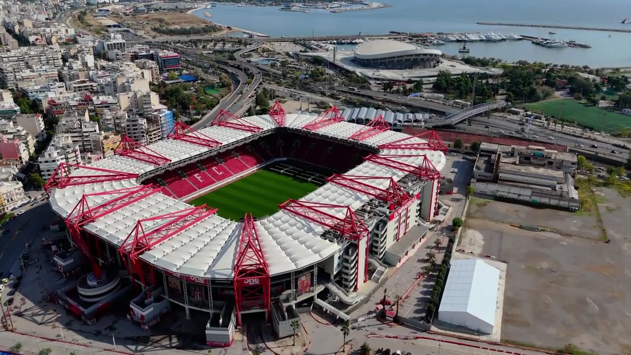 Dji mini4pro above Karaiskakis Stadium 