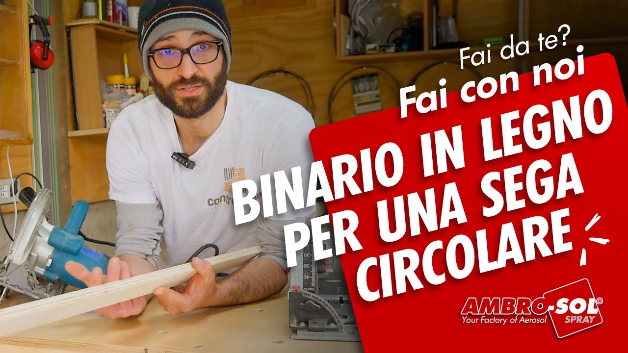 Fai da te | Realizza un binario in legno per sega circolare