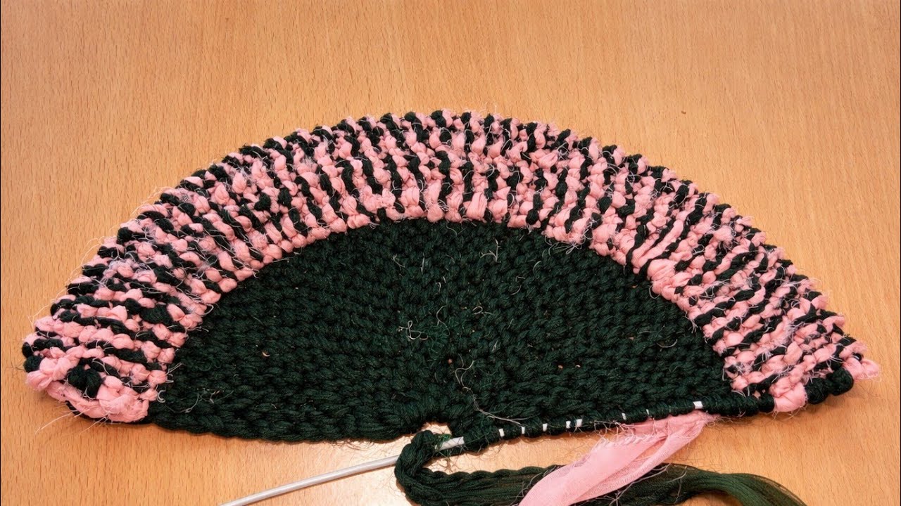 //Shandar roundshap doormat//(market jesa) पुरानी साड़ी से घर बैठे बनाएं#आर्ट्सगुरु #trending #viral