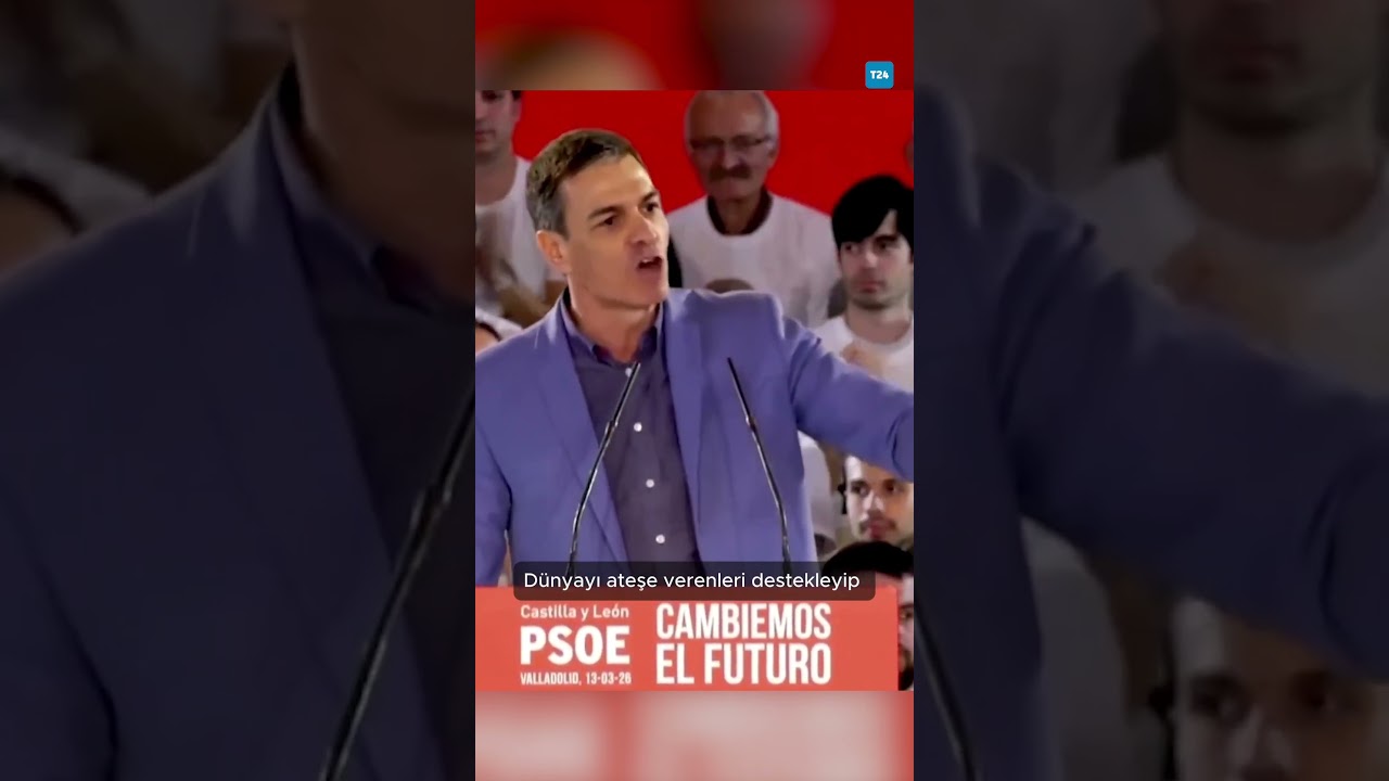Pedro S&aacute;nchez&rsquo;ten bir kez daha &ldquo;savaşa hayır&rdquo; mesajı