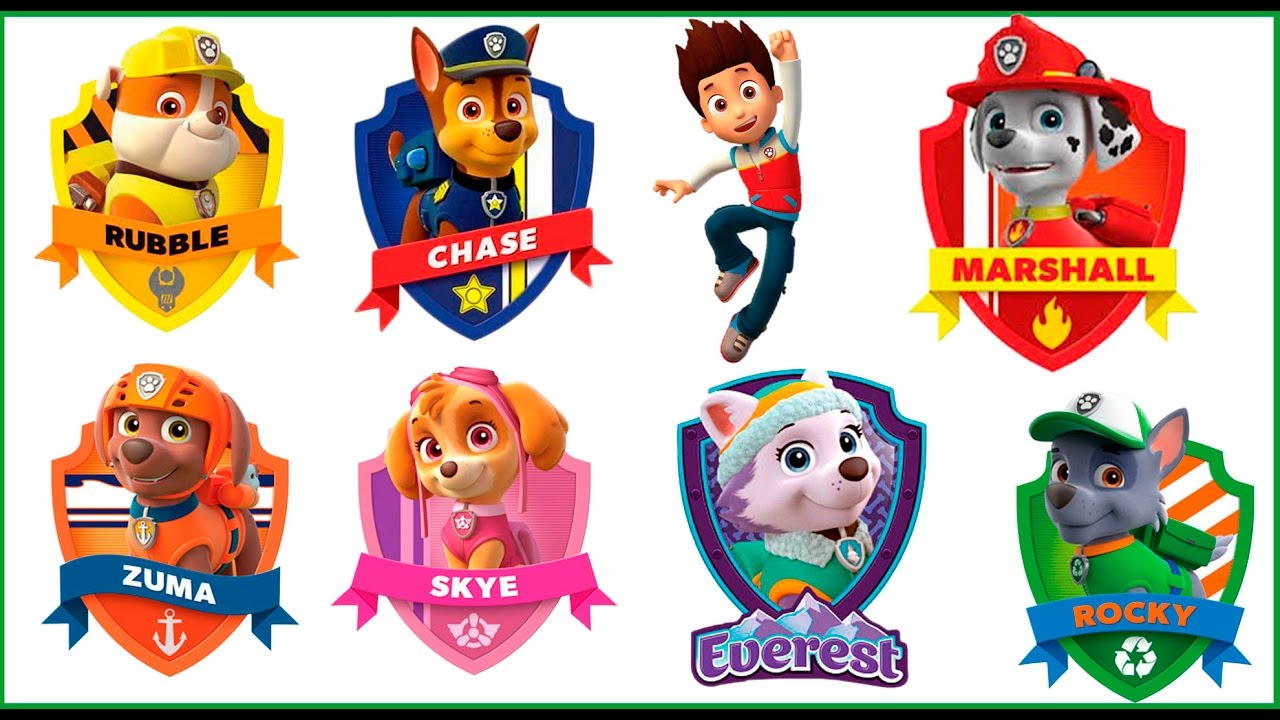 💙 Los Personajes de la Patrulla Canina en español 💙