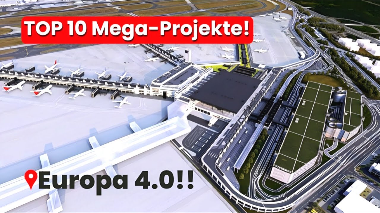 Top 10 Mega-Projekte, die Europa grundlegend verändern werden