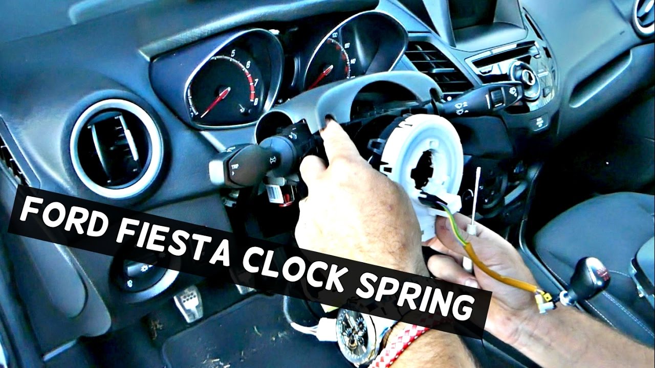 FORD FIESTA CLOCKSPRING CLOCK SPRING REPLACEMENT 2011 2012 2013 2014 2015 2016