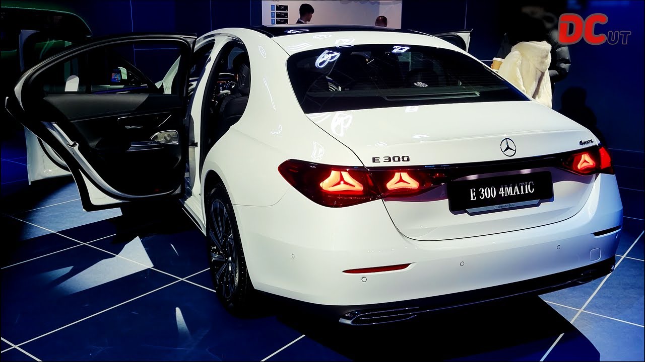 New 2024 Mercedes-Benz E-Class Exclusive, Opal Light White : 4K Detail Cut #DCUT