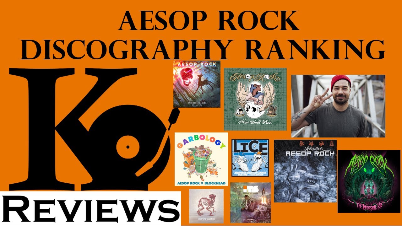 Ranking Every Album In Aesop Rock's Discography - Is Aesop Rock top 5 all time?