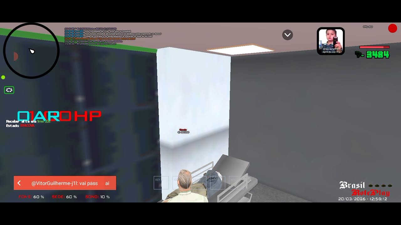 LIVE ON JOGANDO GTA SAMP RP PARA CELULAR E PC