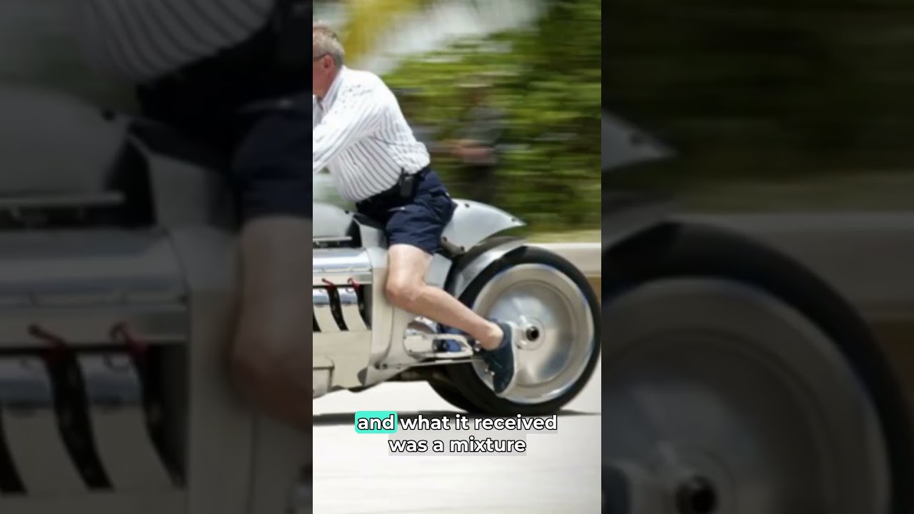 ВАУ! Смотрите, как Dodge Tomahawk демонстрирует максимальную скорость #dodgetomahawk #dodge #moto...