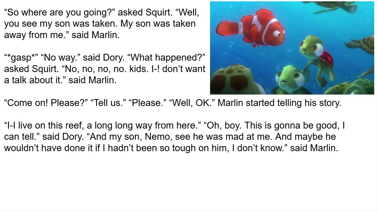 Fanfiction Story - Finding Nemo Chapter 23