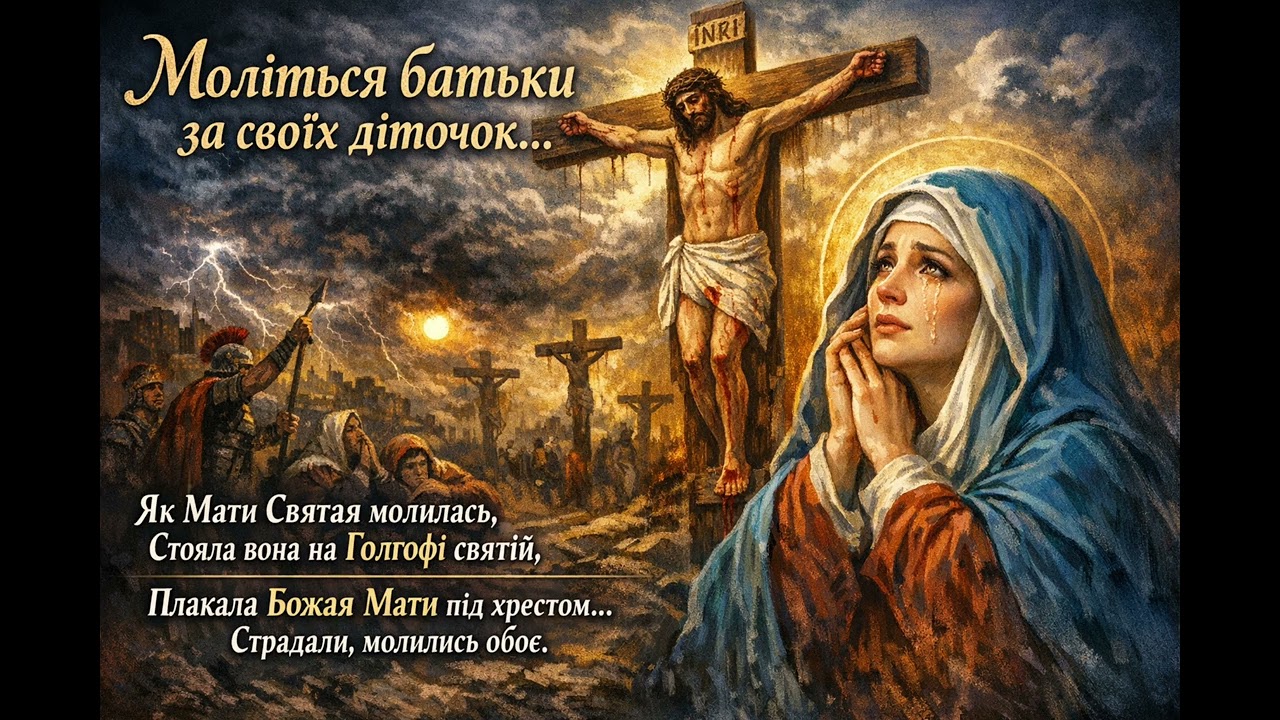 Моліться батьки за своїх діточок. Страсні пісні