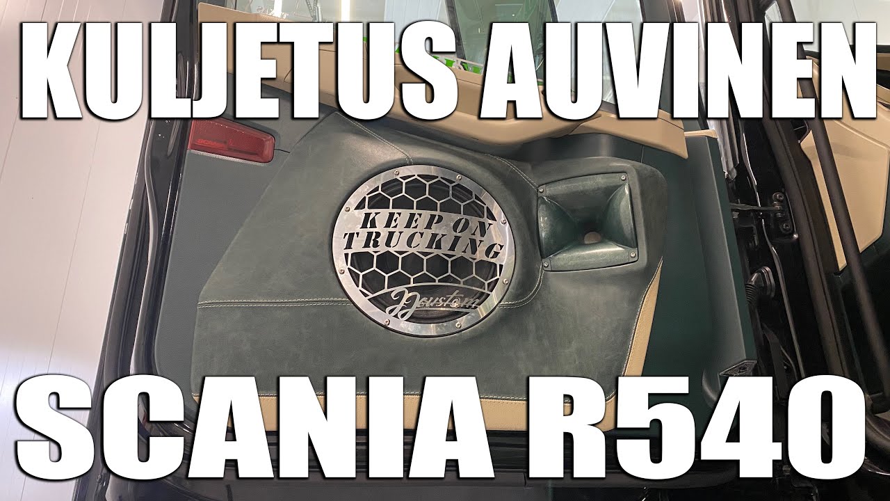 Kuljetus Auvinen Scania R540 Stereoasennus