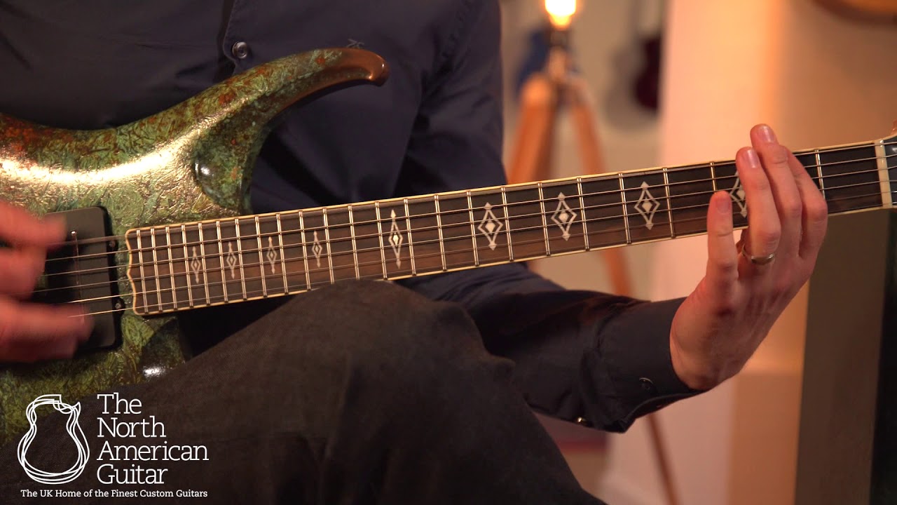 Scott Walker Phantom Electric Guitar, Fathom Finish Played by Stuart Ryan (Part One)