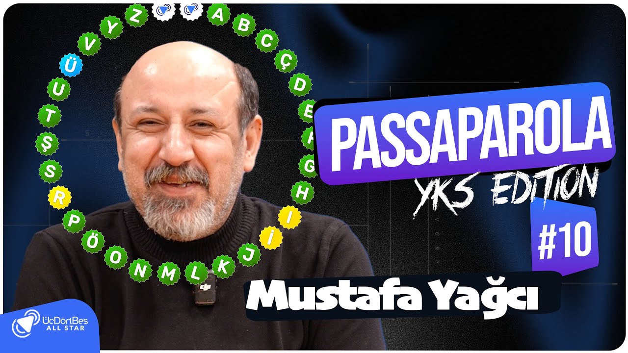 Mustafa Yağcı ile PASSAPAROLA MATEMATİK #üçdörtbeşallstar