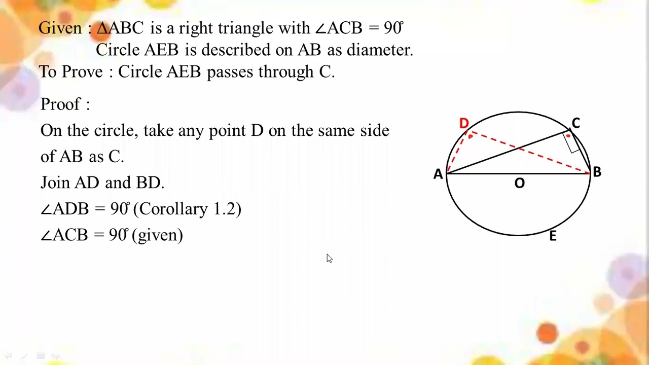 # Grade 11 Math (new course) ch 7 (Theorem 7.10)