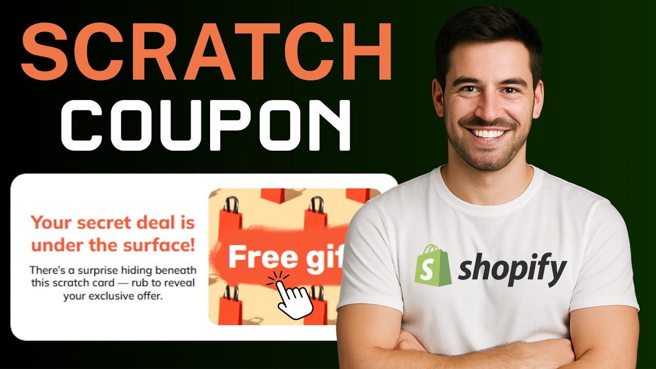 Как добавить скретч-купон в Shopify [ПОШАГОВАЯ ИНСТРУКЦИЯ]