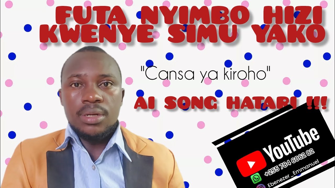 NYIMBO HATARI SANA HIZI USISIKILIZE  AI SONG by Ebenezer_Emmanuel.