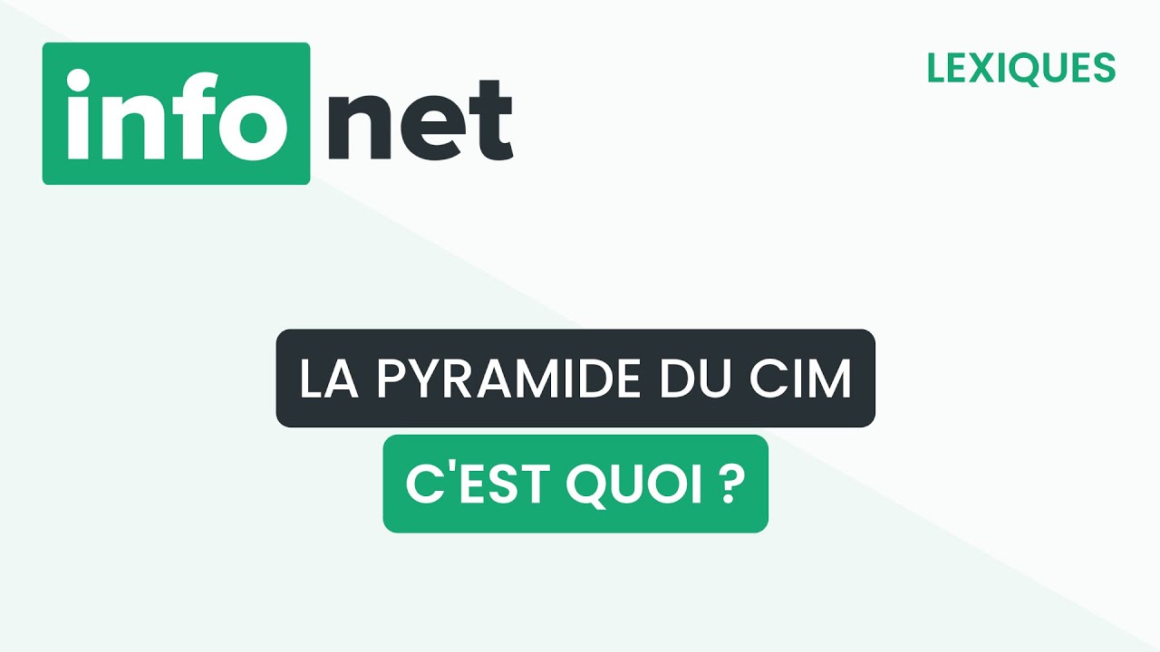 La pyramide du CIM, c'est quoi ? (définition, aide, lexique, tuto, explication)