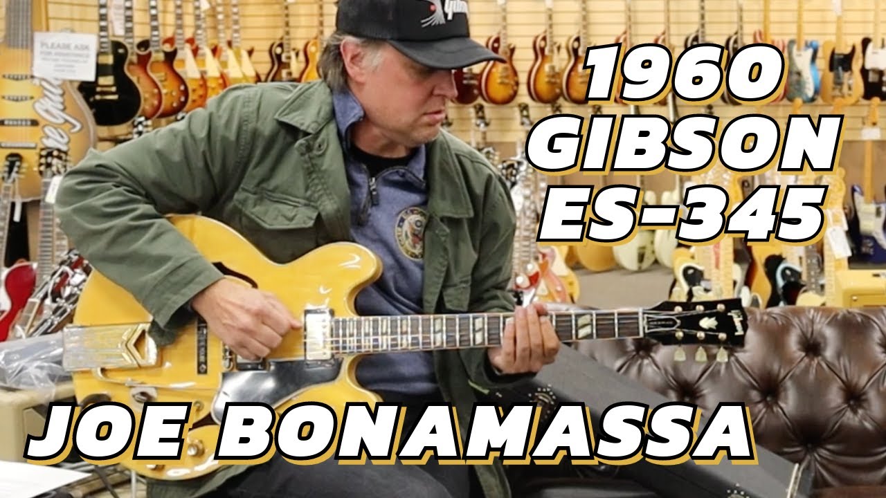 Джо Бонамасса играет на Gibson ES-345 Blonde 1960 года выпуска.