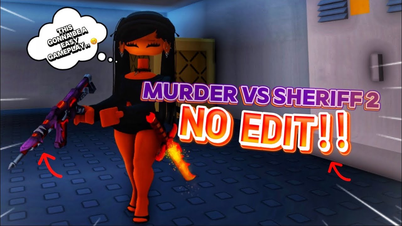 NO EDIT 😱 GAMEPLAY ON MVS-2 | Murder Vs Sheriff 2