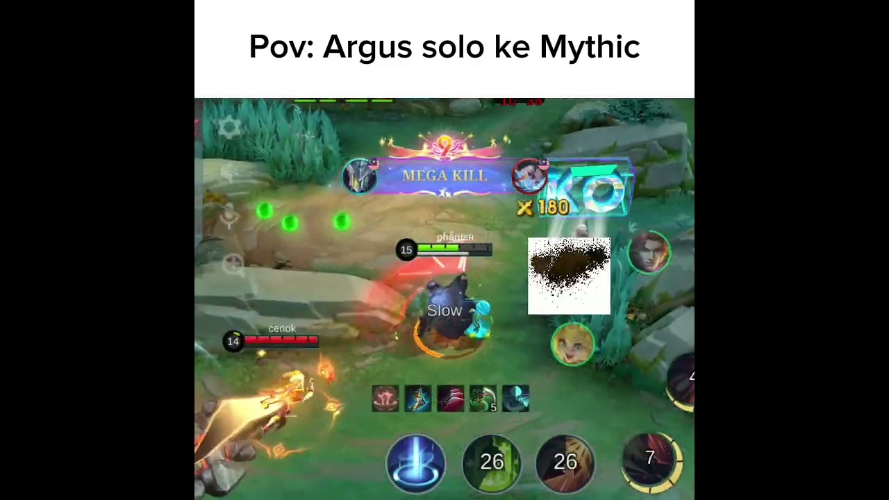 Pov Argus solo ke Mythic