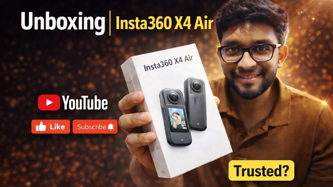 Unboxing Insta360 X4 Air | I Was Confused… Turns Out It’s REAL | DesignInfo Purchase 