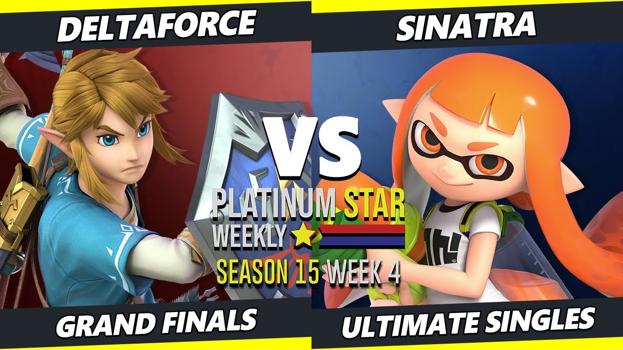 PSW S15:W4 - Deltaforce (Link) Vs. sinatra (Inkling) SSBU Ultimate Tournament