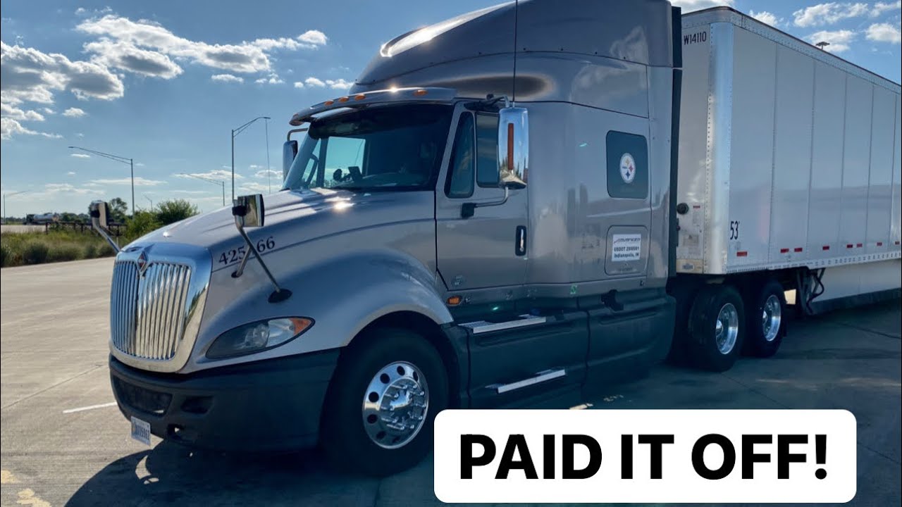 Paid my truck off! Plus a Lone Mountain review! #Trucking #OwnerOp