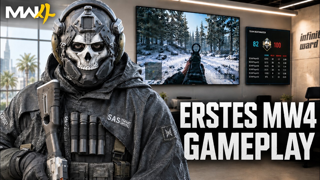 ERSTES MW4 GAMEPLAY 🚨 Infinity Ward Studio Einblicke