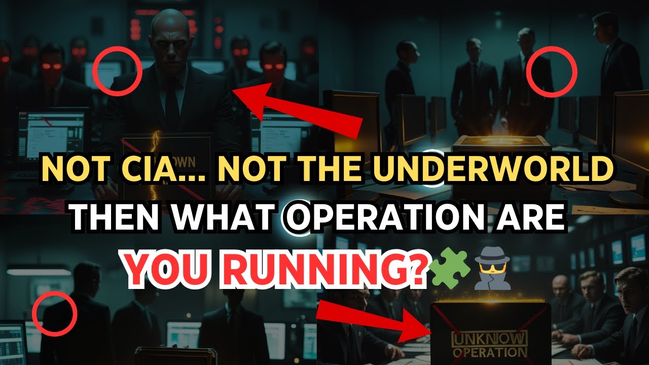 CIA CAN’T RECRUIT YOU. CARTELS KEEP THEIR DISTANCE. SO… WHO SENT YOU? 🕵️‍♂️🚫💼