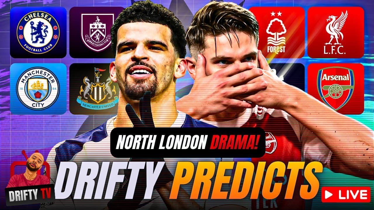 NORTH LONDON DRAMA ON THE WAY | EPL PREVIEW SHOW LIVE