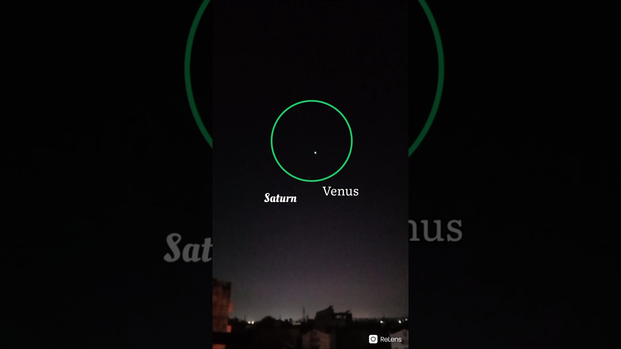 Planet parade January 2025 #planet #telescope #venus