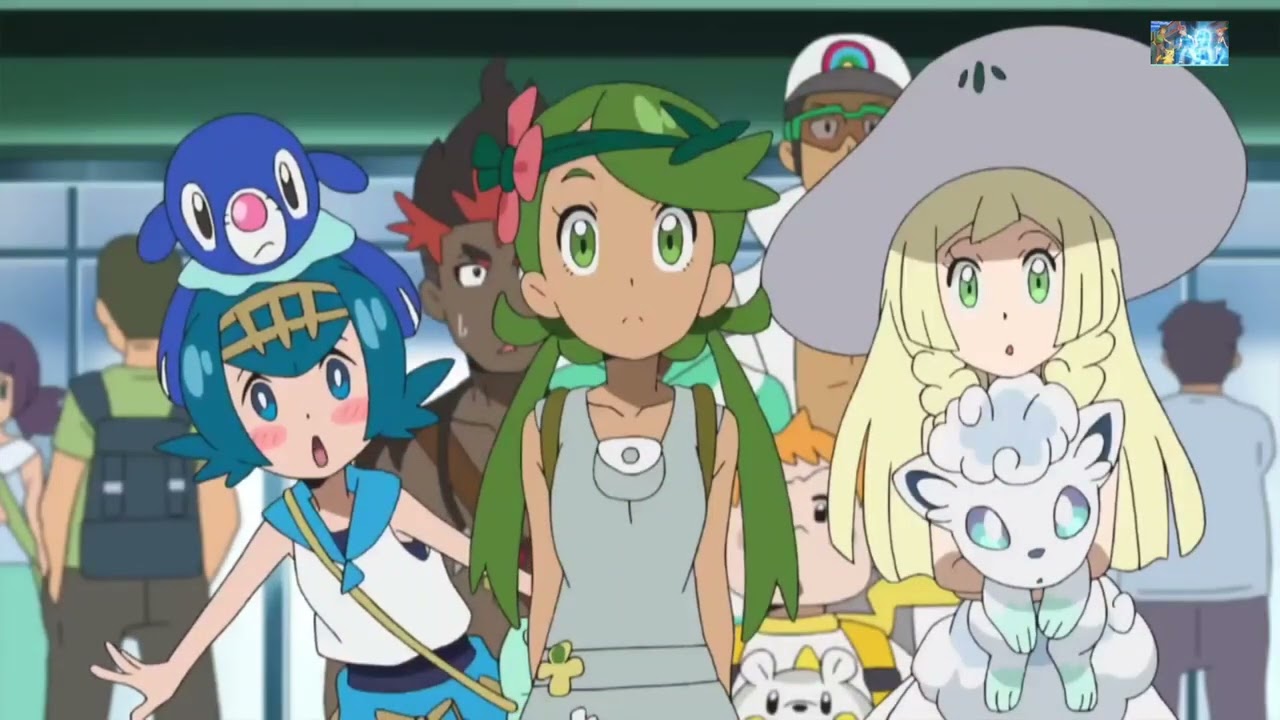 First time meet Kanto team and Alola team 
