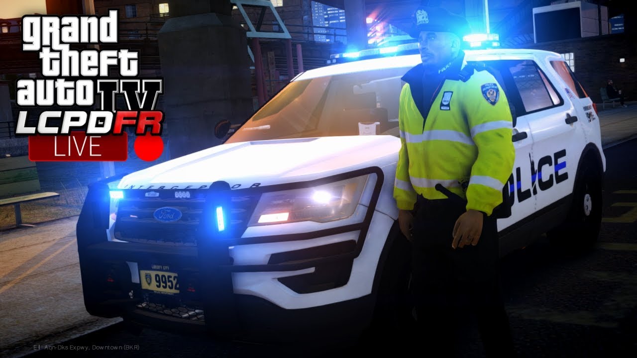 GTA 4 LCPDFR LIVE - Day 10 | LCPD FPIU All Blues | LCPDFR 1.1 Realistic Police Patrol 🚔