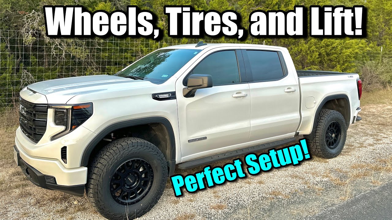 GMC Sierra 1500 3.0 Duramax Diesel Wheels & Tires are here!