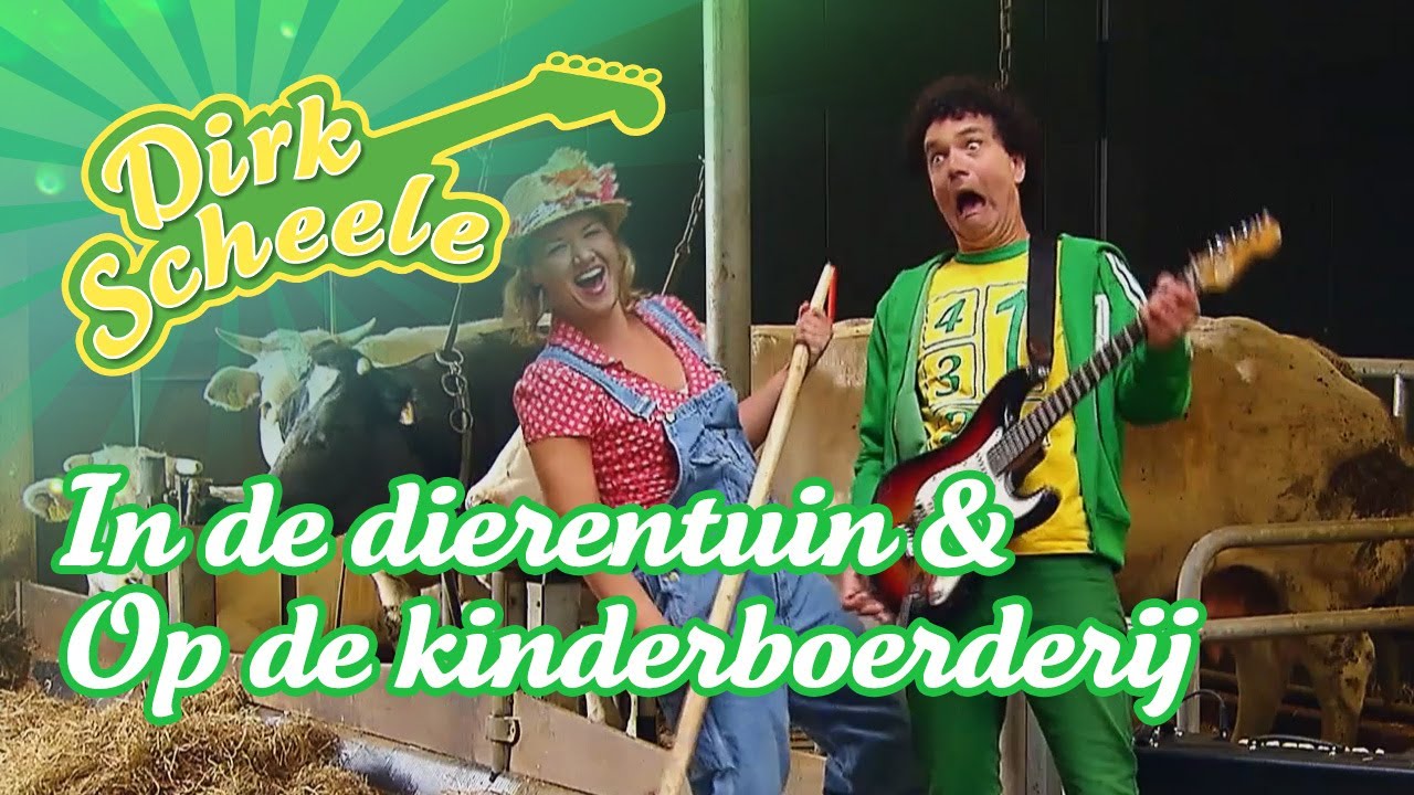 Dirk Scheele - In de dierentuin & Op de kinderboerderij 🐯🐔 | Op Stap met Dirk Scheele