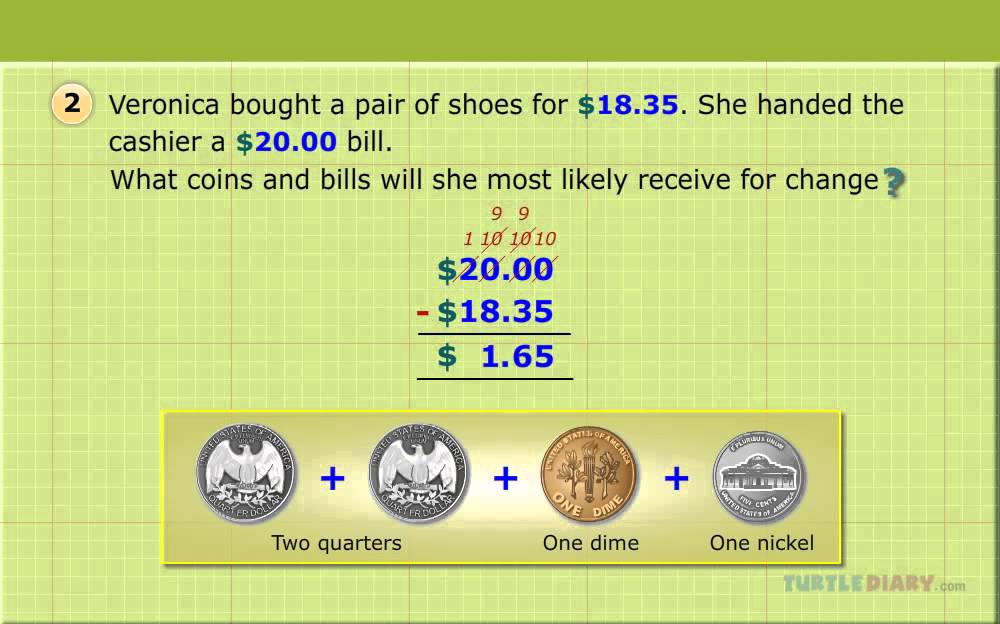 Making Change With Money *Math for Kids*