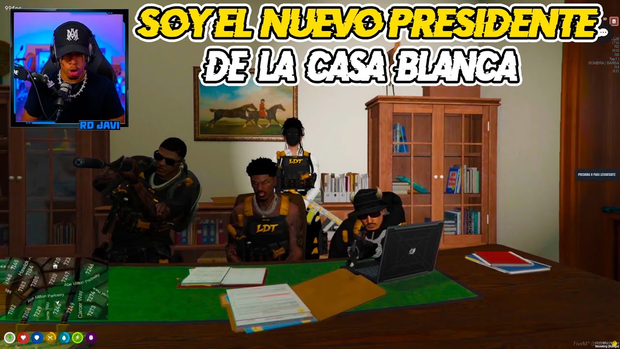 RDJavi: Soy el Nuevo Presidente de la Casa Blanca