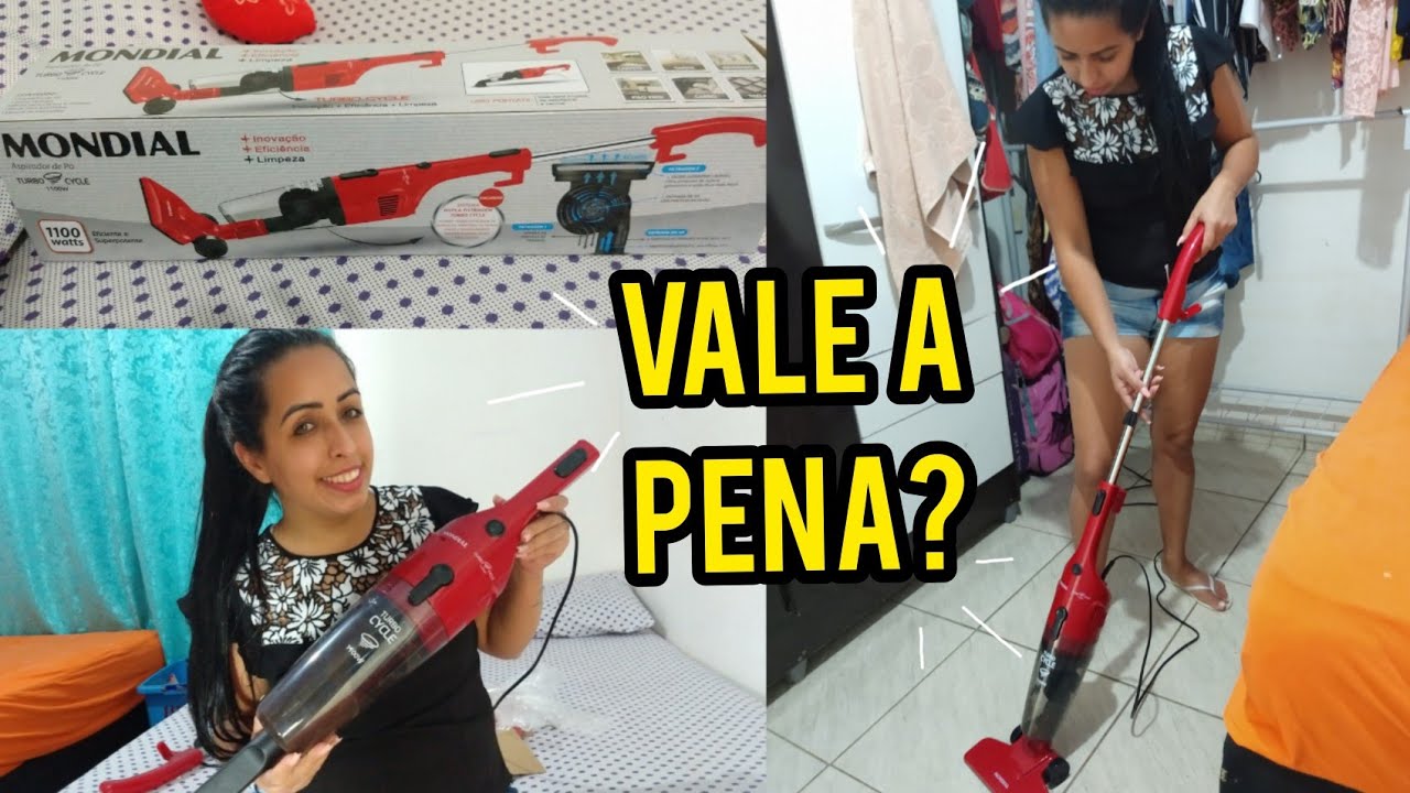 RESENHA DO ASPIRADOR DE PÓ MONDIAL TURBO CYCLE  1100W -  Fernanda Rocha