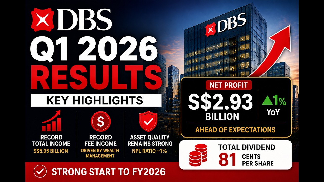 DBS Q1 2026 Earnings Breakdown: Is DBS Bank Still a Strong Buy? Stock Analysis & Outlook