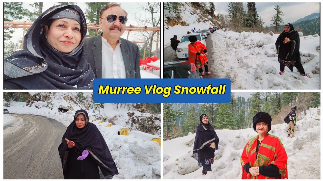 My Murree Vlog❤️ Snowfall Mai Khub Enjoy Kia MashaAllah🌨