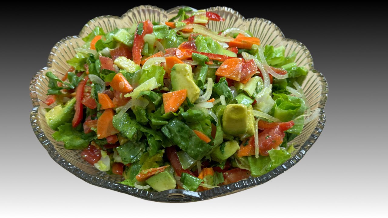 Salada de abacate