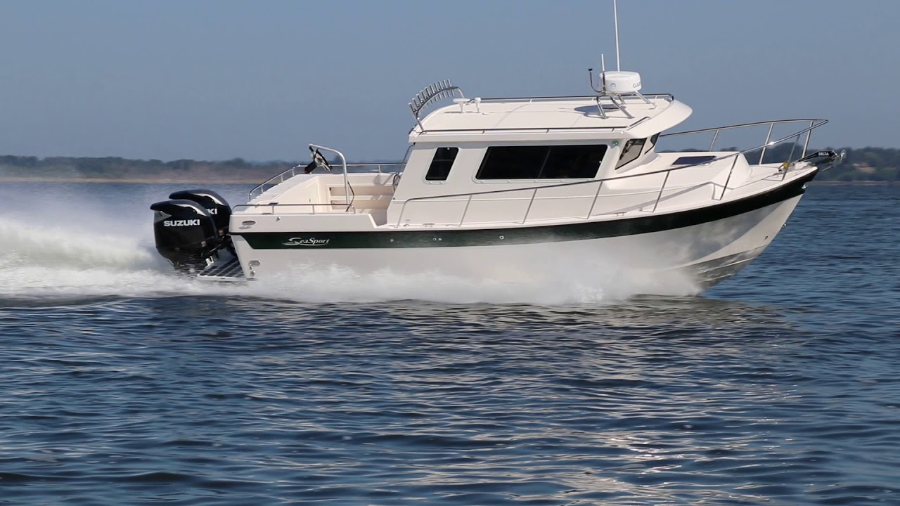 28 Seasport Commander twin 350's