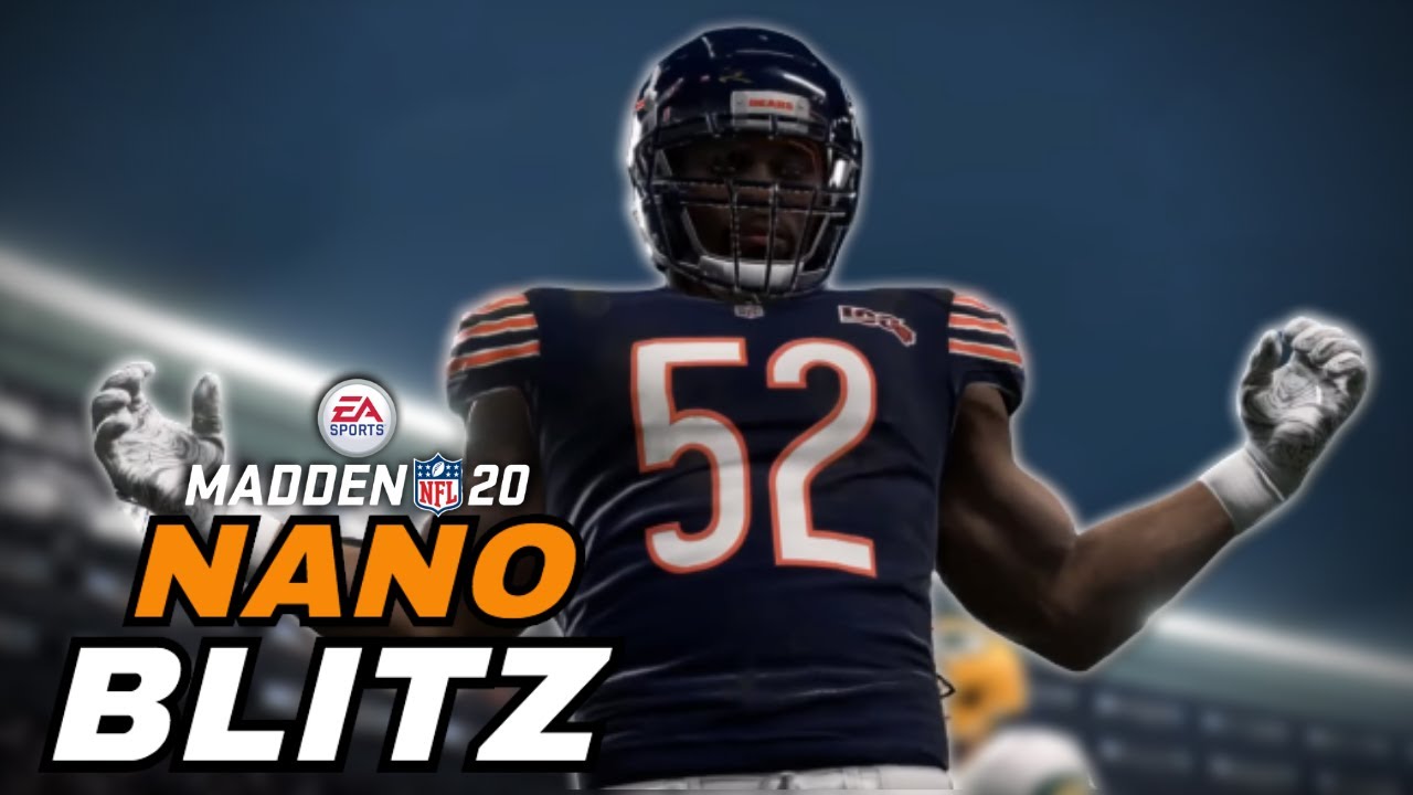 SCREAMING Dual Edge Nano Blitz in Madden 20! | New Live Playbook Defensive Heat