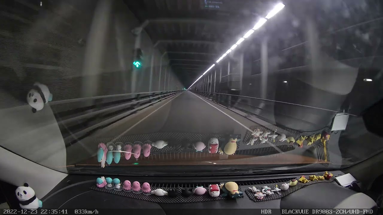 [遊車河] 青馬大橋下層往東涌方向